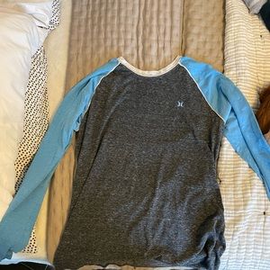 Hurley long sleeve Tee size large